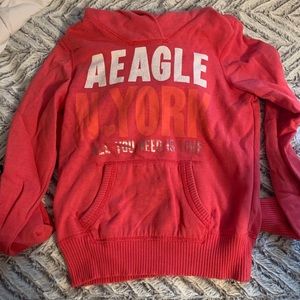Pink & Orange American Eagle hoodie